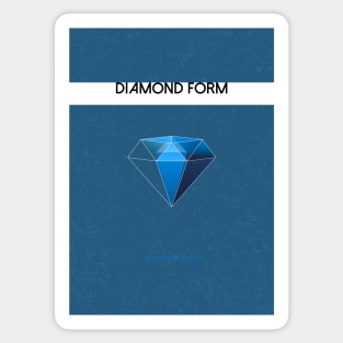 Diamond Form Sticker